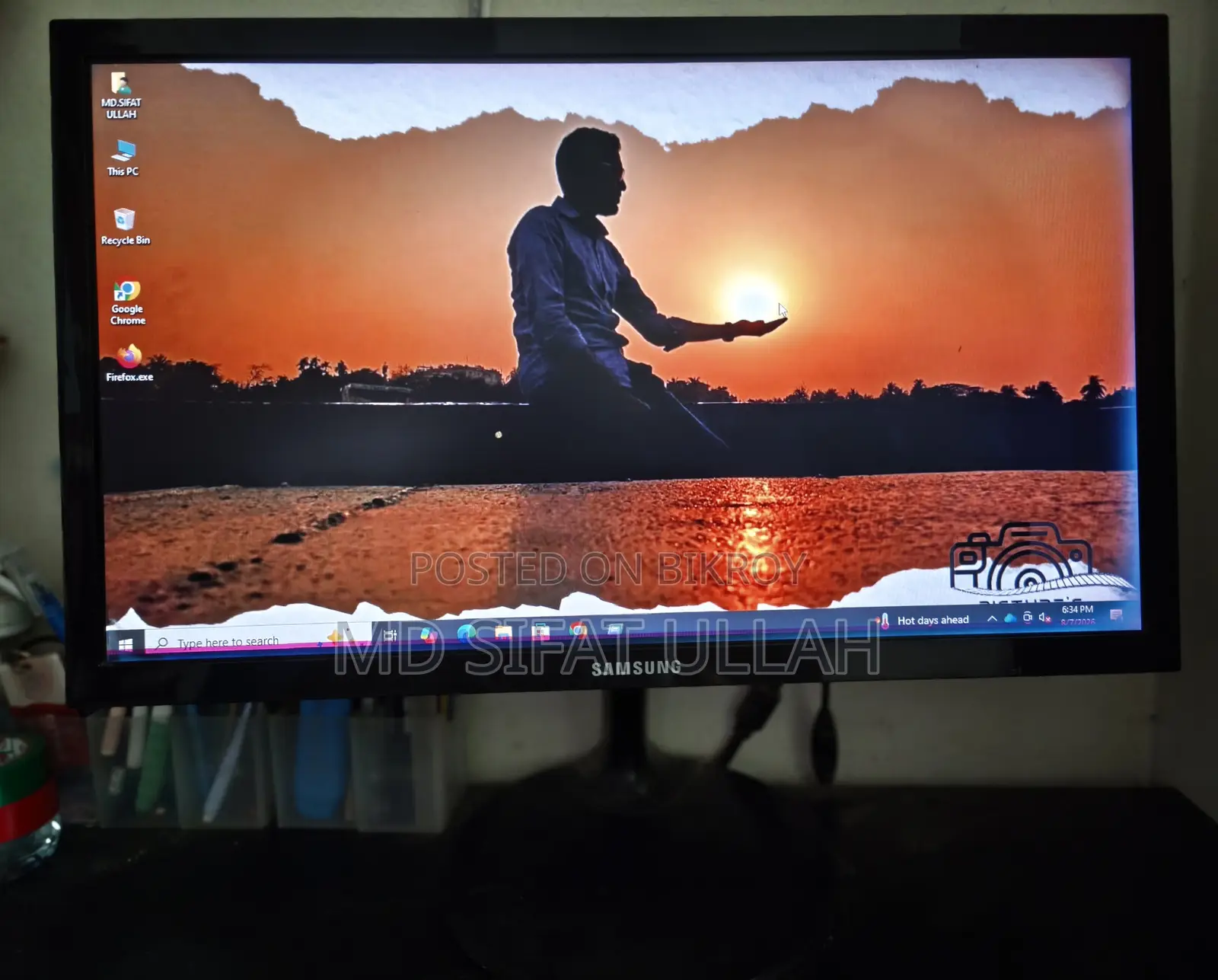 ডেস্কটপ কম্পিউটার ৮জিবি ইন্টেল কোর আই৩ এইচডিডি+এসএসডি ১টি