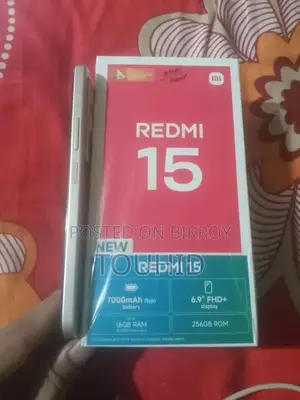 New Xiaomi Redmi 15 256 GB Silver