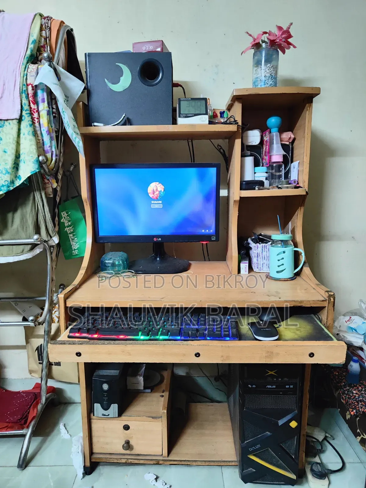 Desktop Computer 8GB Intel Core i3 HDD+SSD 1TB