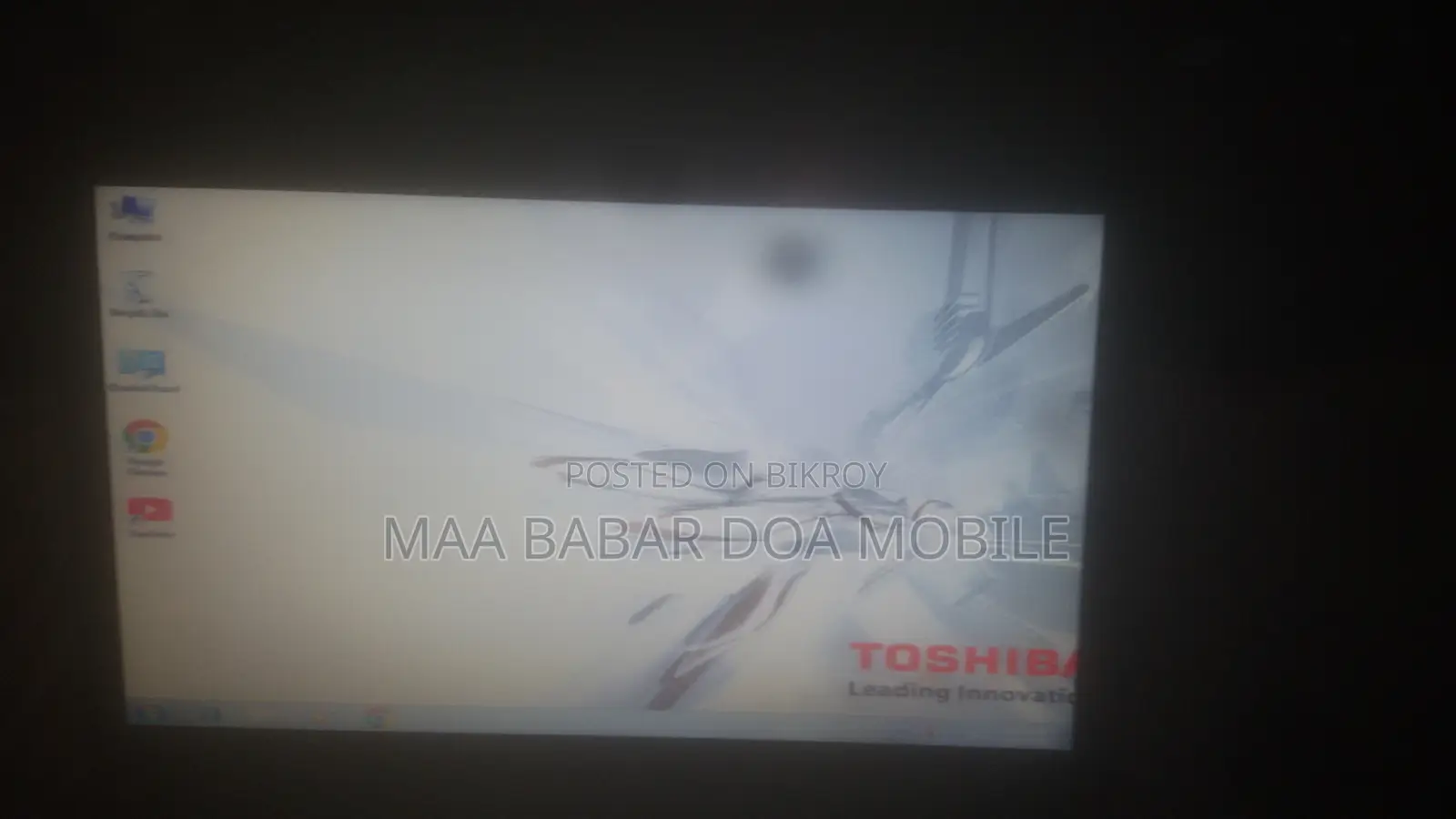 Laptop Toshiba 4GB Intel Core I3 SSD 128GB