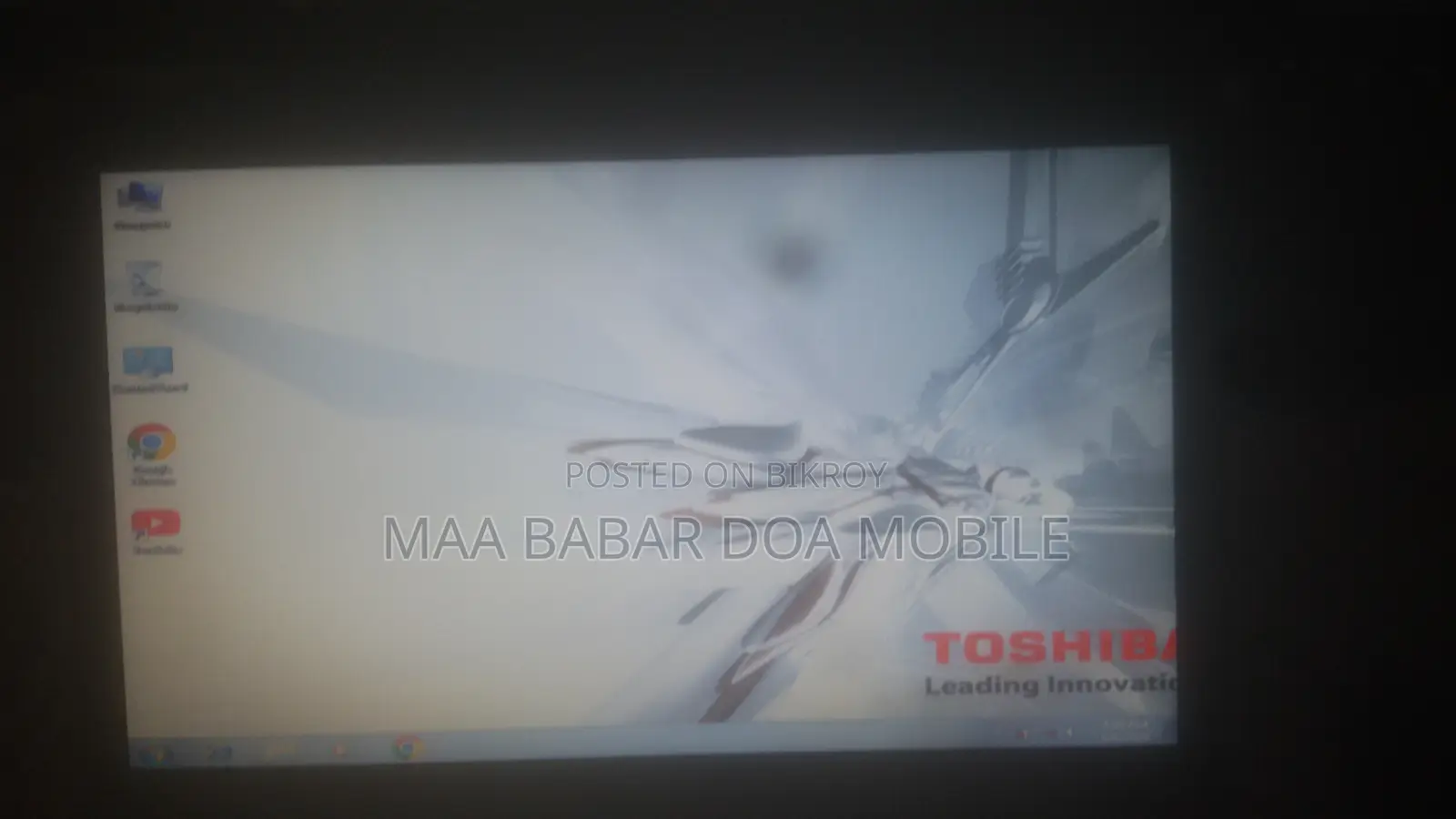 Laptop Toshiba 4GB Intel Core I3 SSD 128GB