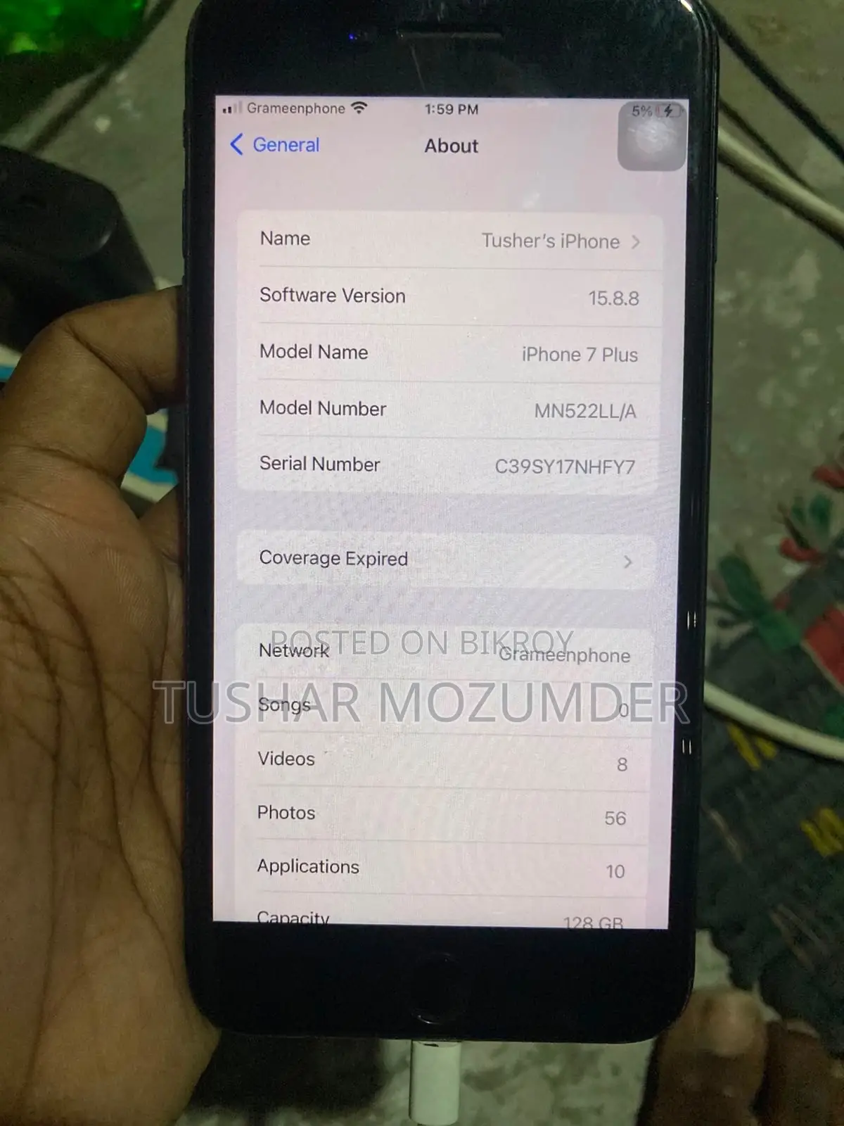 Apple iPhone 7 Plus 128 GB Black