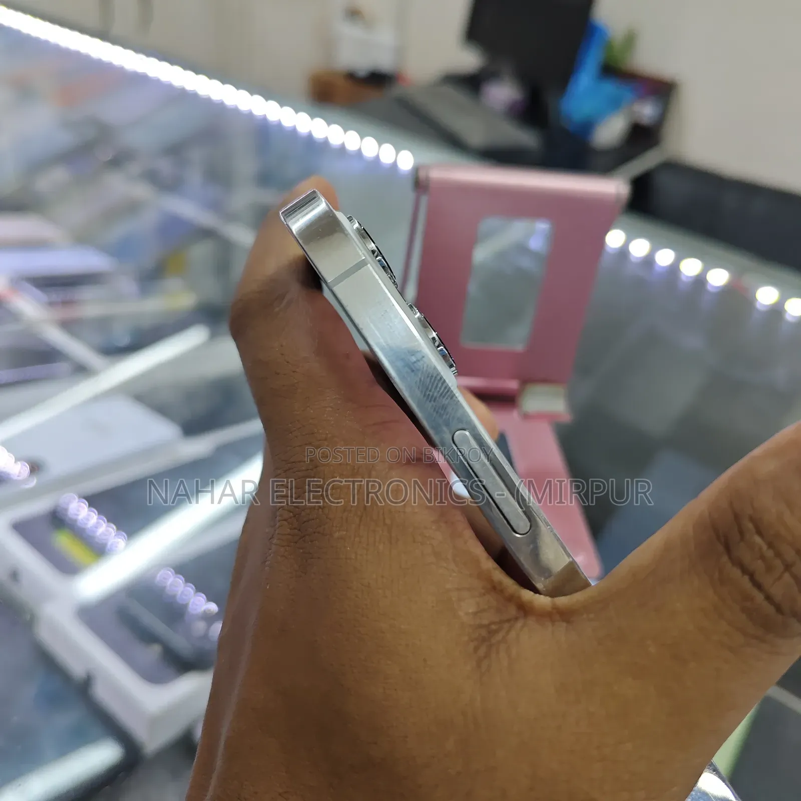 অ্যাপল আইফোন ১২ প্রো ম্যাক্স ১২৮ জিবি সিলভার