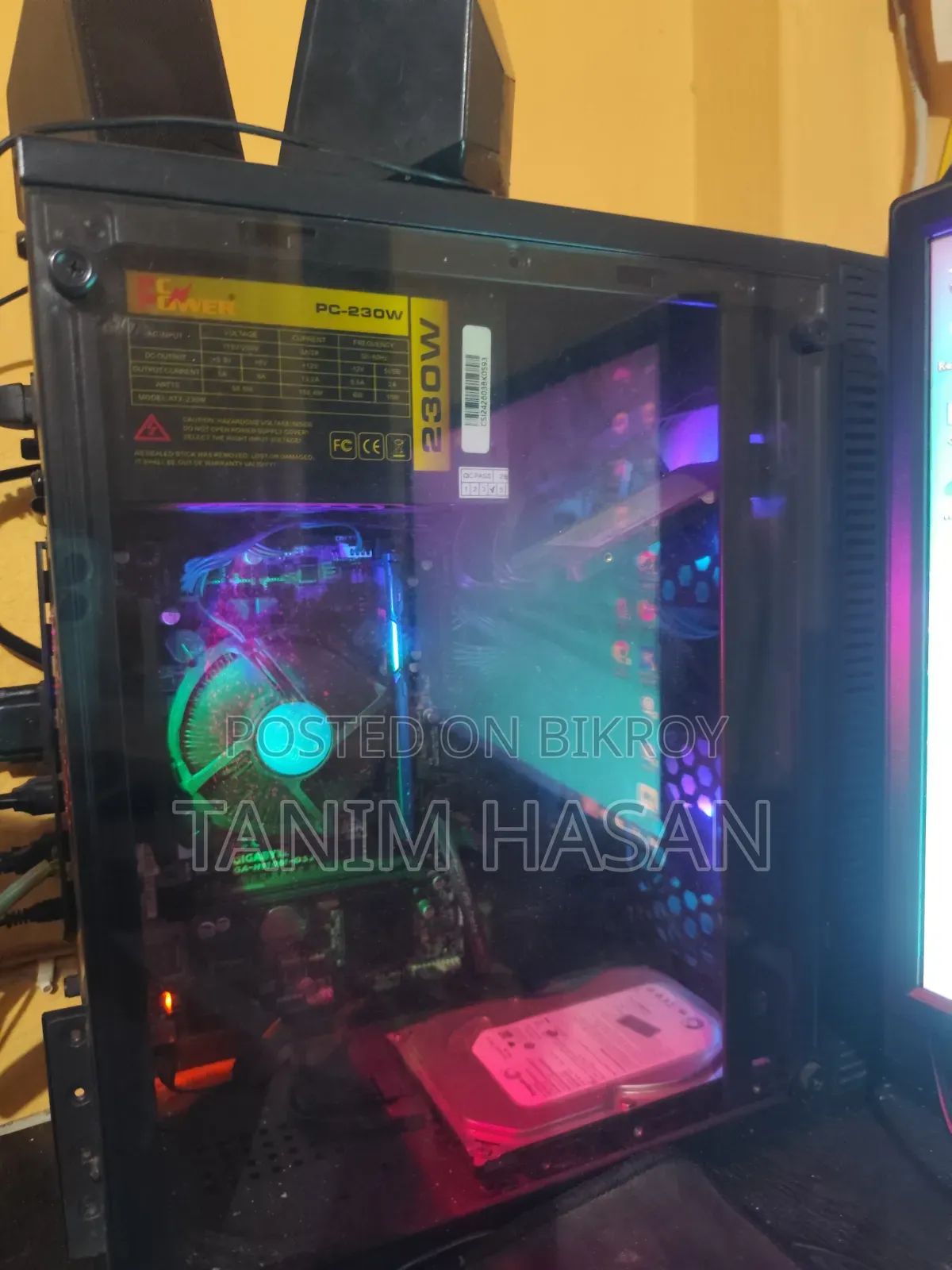 Desktop Computer 8GB Intel Core i5 HDD+SSD 500GB