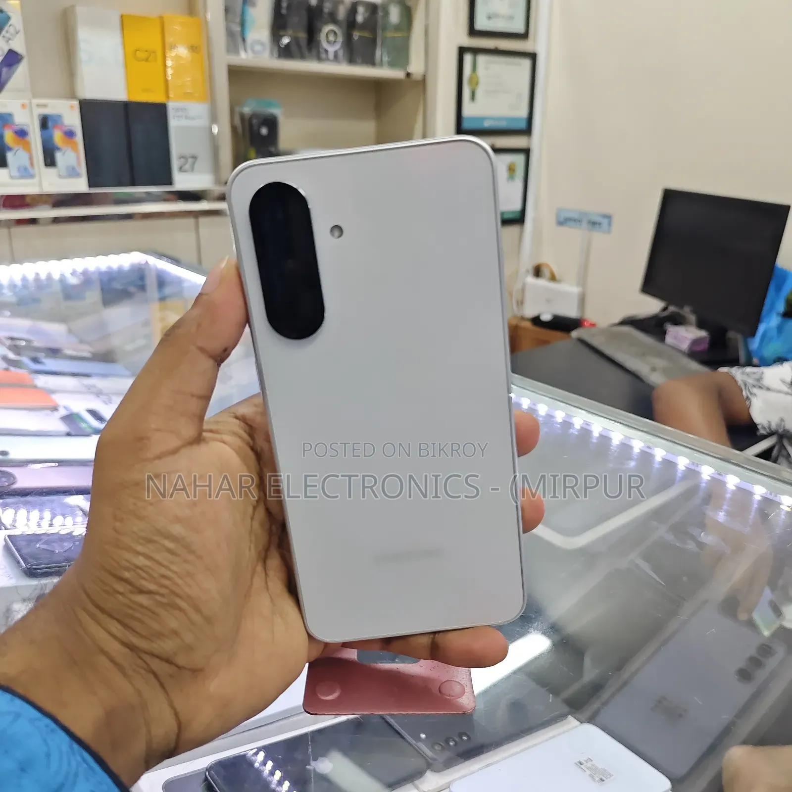 স্যামসাং গ্যালাক্সি এ৩৬ ১২৮ জিবি সিলভার