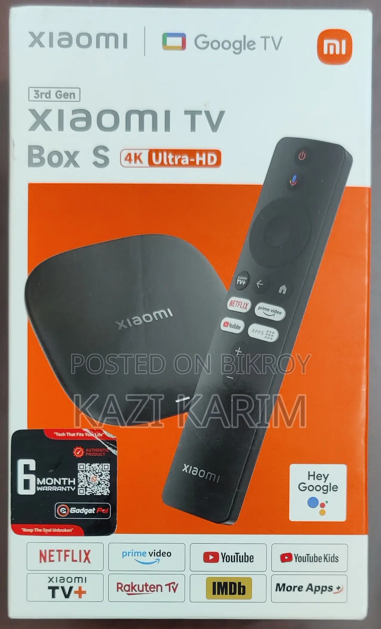 Xiaomi TV Box S 3rd Gen