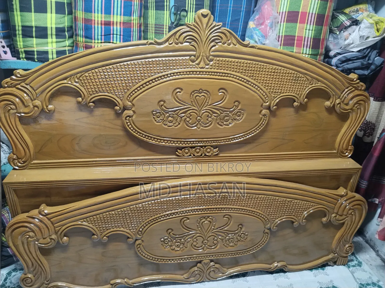 Teak Wood Bed