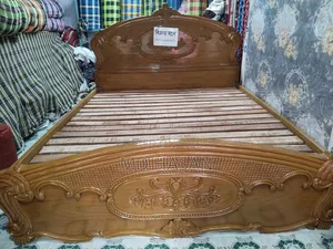 সেগুন কাঠের খাট