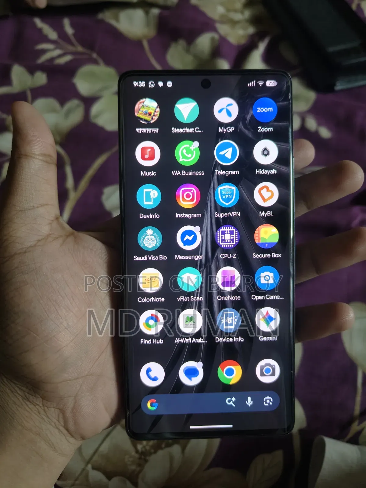 Google Pixel 7 Pro 512 GB Black