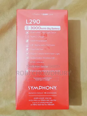 নতুন সিম্ফনি এল৩০০ ব্ল্যাক