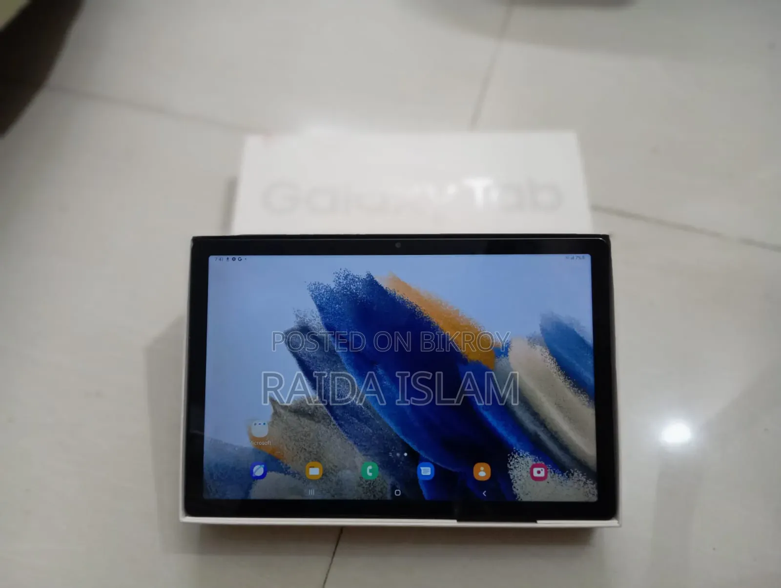 নিউ স্যামসাং গ্যালাক্সি ট্যাব এ ৮.০ (২০১৯) ৩২ জিবি ব্ল্যাক