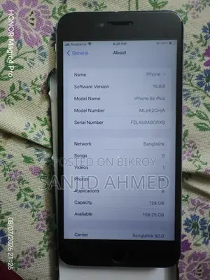 Apple iPhone 6s Plus 128 GB White