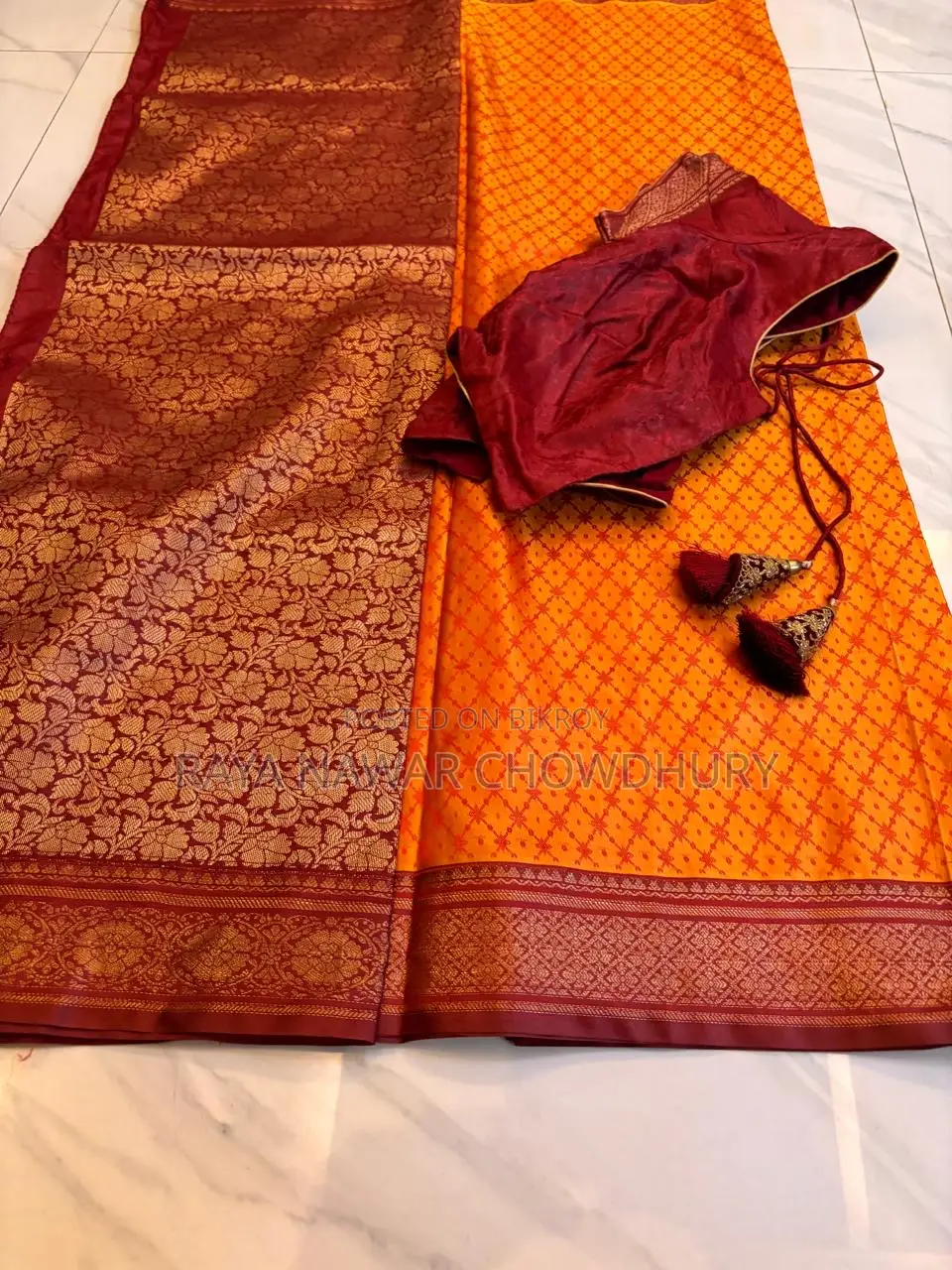 Bridal Heavy Design Saree Exclusive