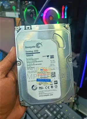 Seagate 1TB Desktop Hard Drive Like New With Warranty