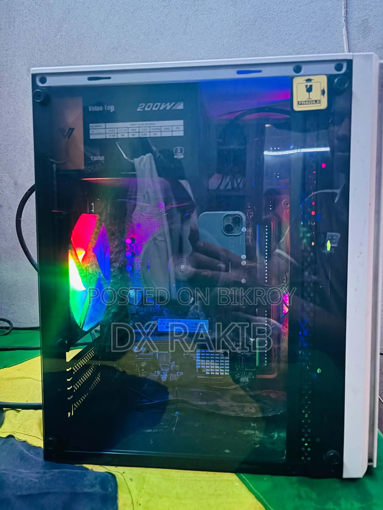 Desktop Computer Msi 8gb Amd Ryzen 5 SSD 256gb