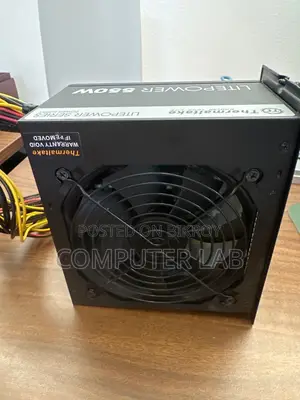 থার্মালটেক লাইটপাওয়ার ৫৫০ওয়াট ৮০% ইফিশিয়েন্সি গেমিং পিএসইউ ওয়ারেন্টি
