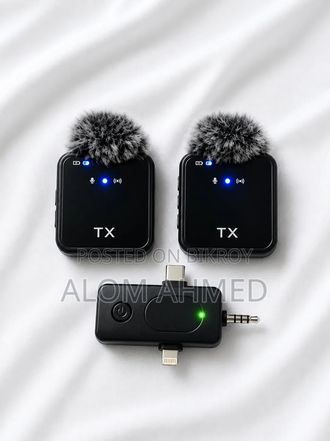 2.4GHz Wireless Lavalier Microphone for Sale.