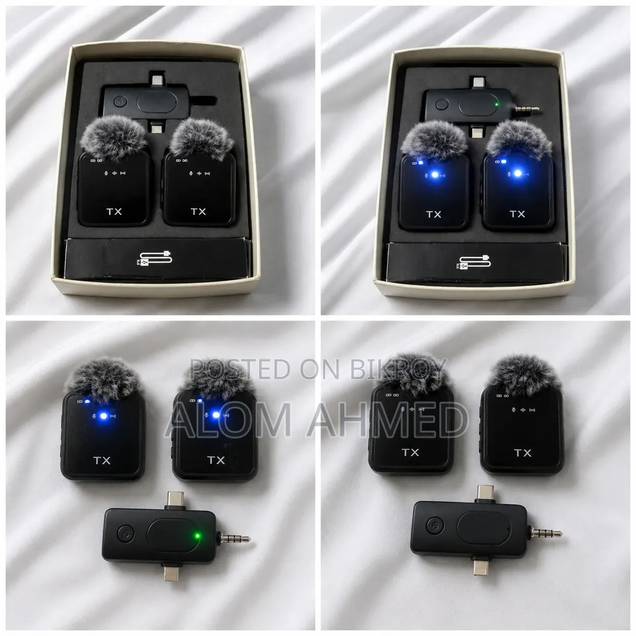 2.4GHz Wireless Lavalier Microphone for Sale.