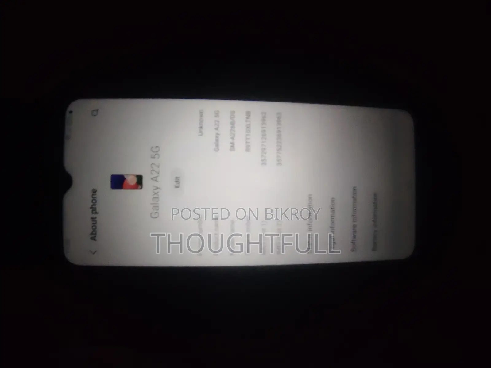 Samsung Galaxy A22 5G 128 GB White