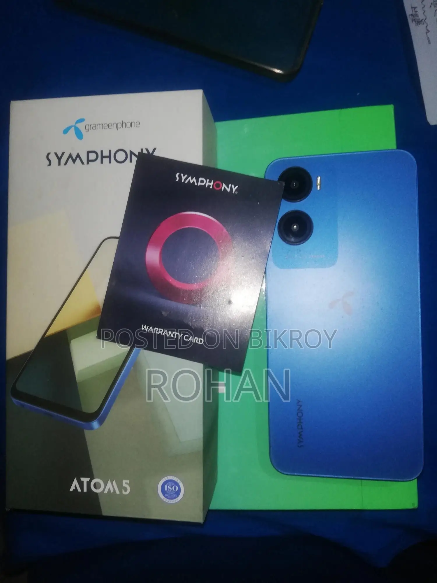 Symphony ATOM 5 64 GB Blue