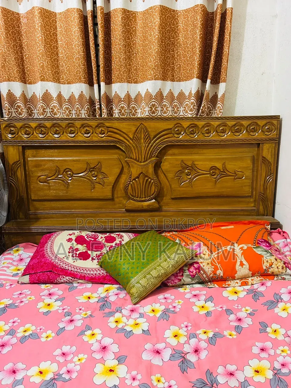 Fresh Condition Semi-Double Bed.