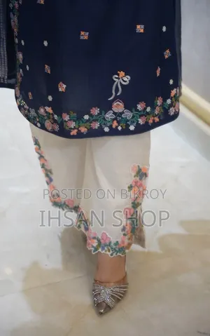 Exclusive Garara Dress | Cotton Embroidery | Stylish Ladies Garara Set