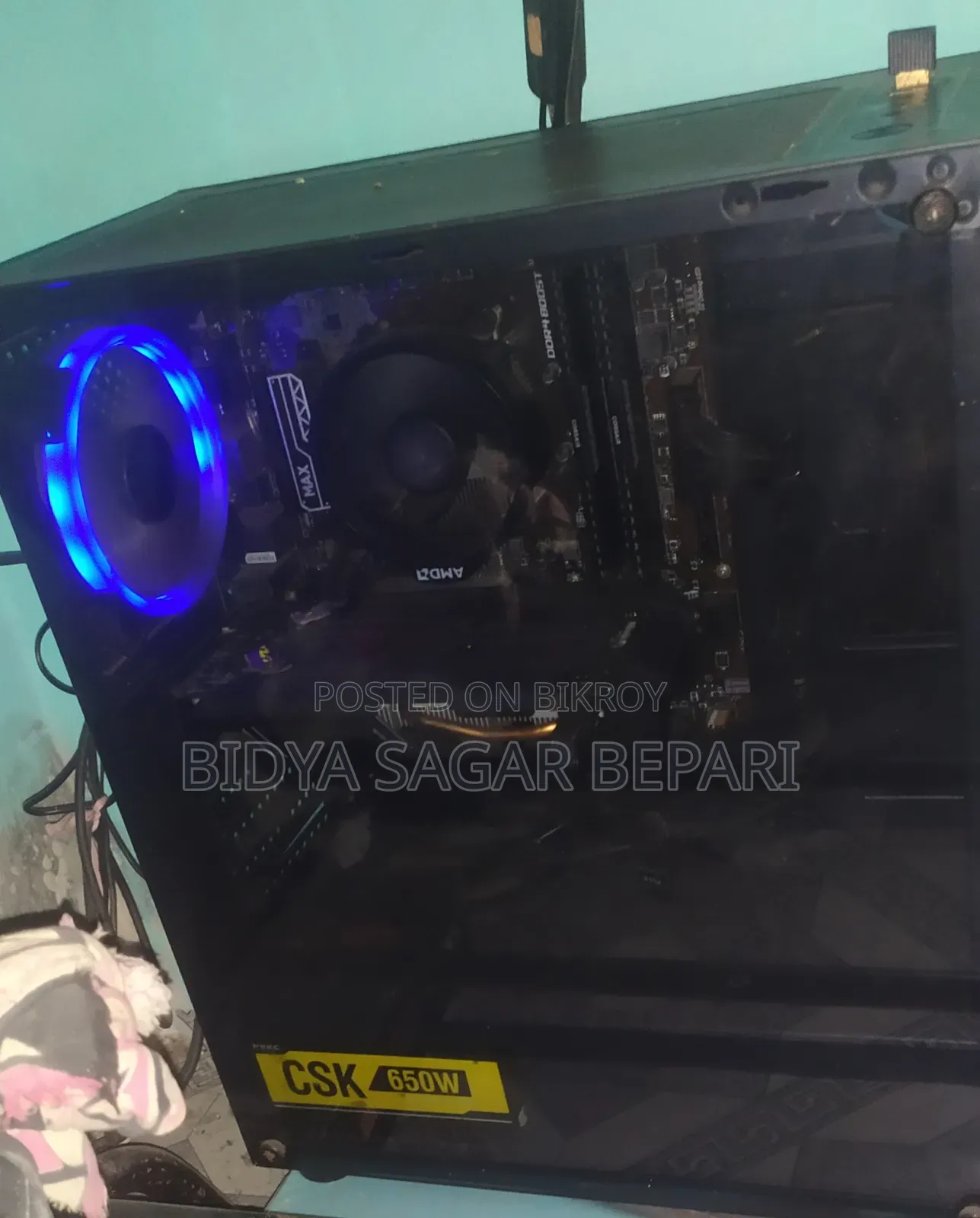 Desktop Computer MSI Model 16GB AMD Ryzen 5 SSD 256GB