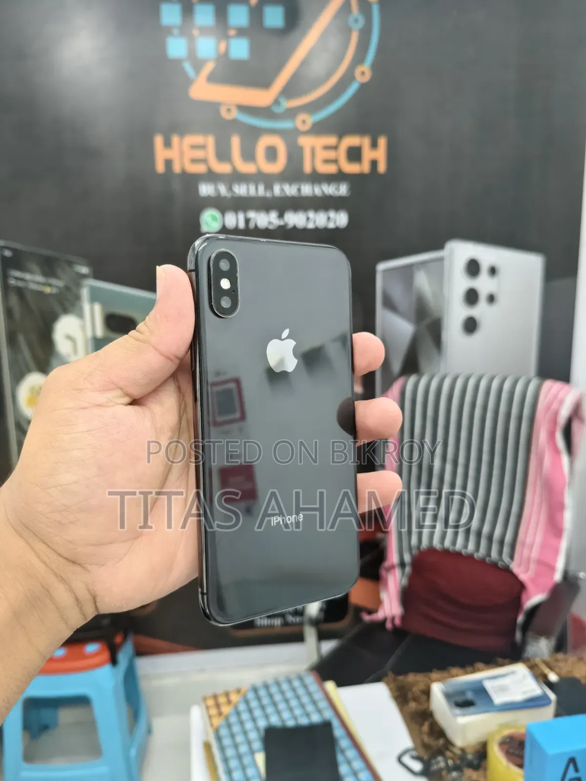 অ্যাপল আইফোন এক্সএস ৬৪ জিবি ব্ল্যাক