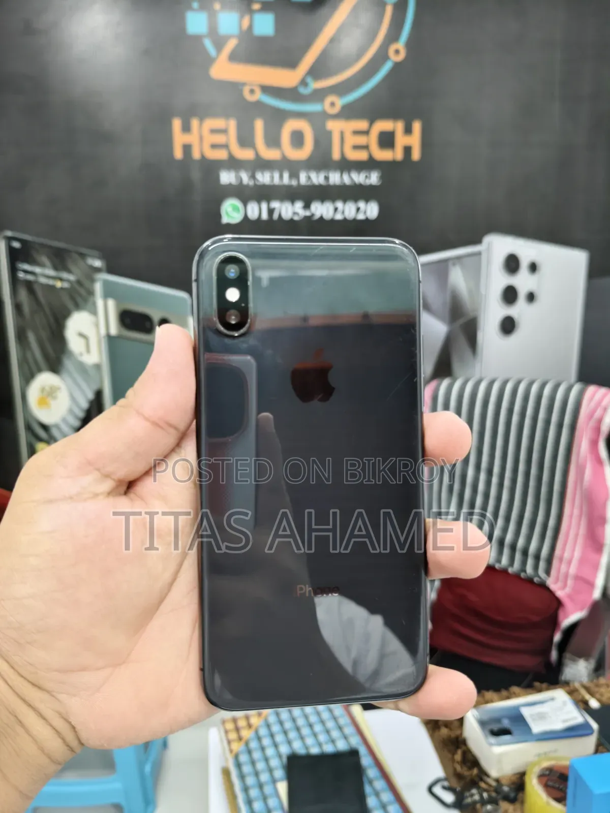 অ্যাপল আইফোন এক্সএস ৬৪ জিবি ব্ল্যাক