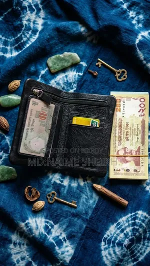 ১০০% অরিজিনাল লেদার ওয়ালেট / পিওর লেদার মানিব্যাগ
