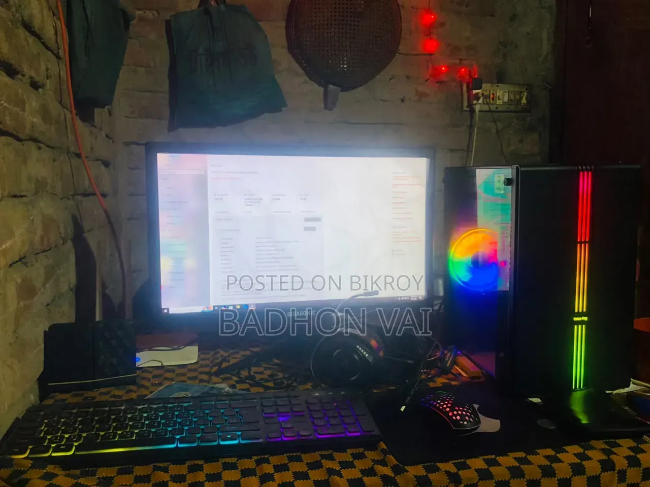 Desktop Computer 4GB Intel Core I3 SSD 128GB