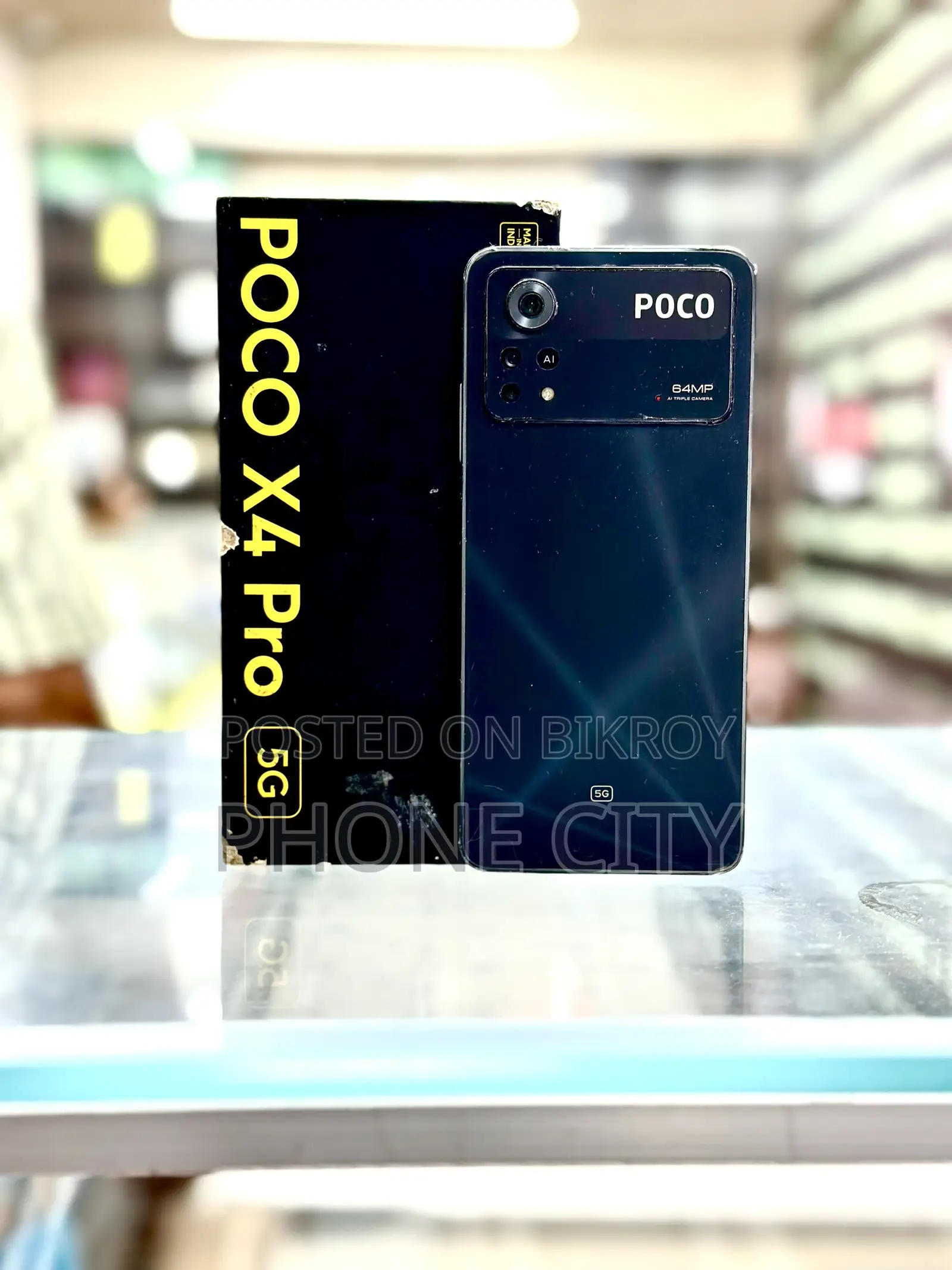 শাওমি পোকো এক্স৪ প্রো ৫জি ১২৮ জিবি ব্ল্যাক
