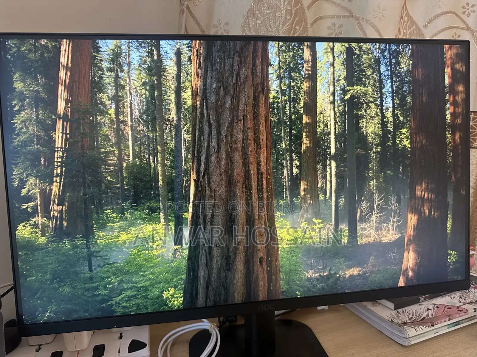 Monitor AOC Q24B35 23.8" QHD IPS 120Hz Gaming Monitor
