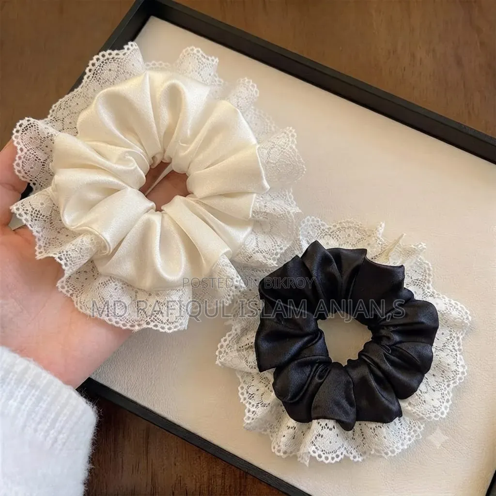 Chinese Satin Scrunchie