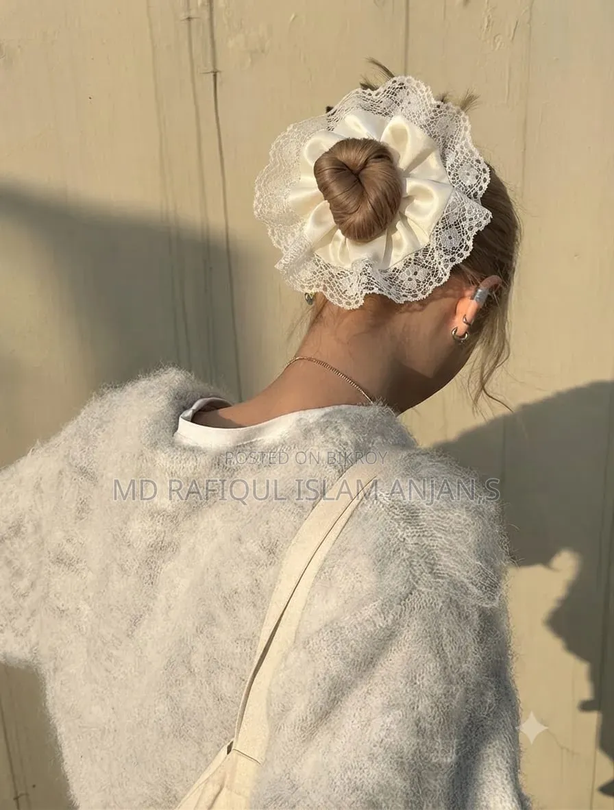 Chinese Satin Scrunchie