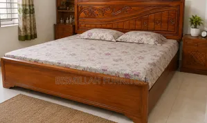 ৬/৭ ফিট কাঠের খাট মনের মত দামে
