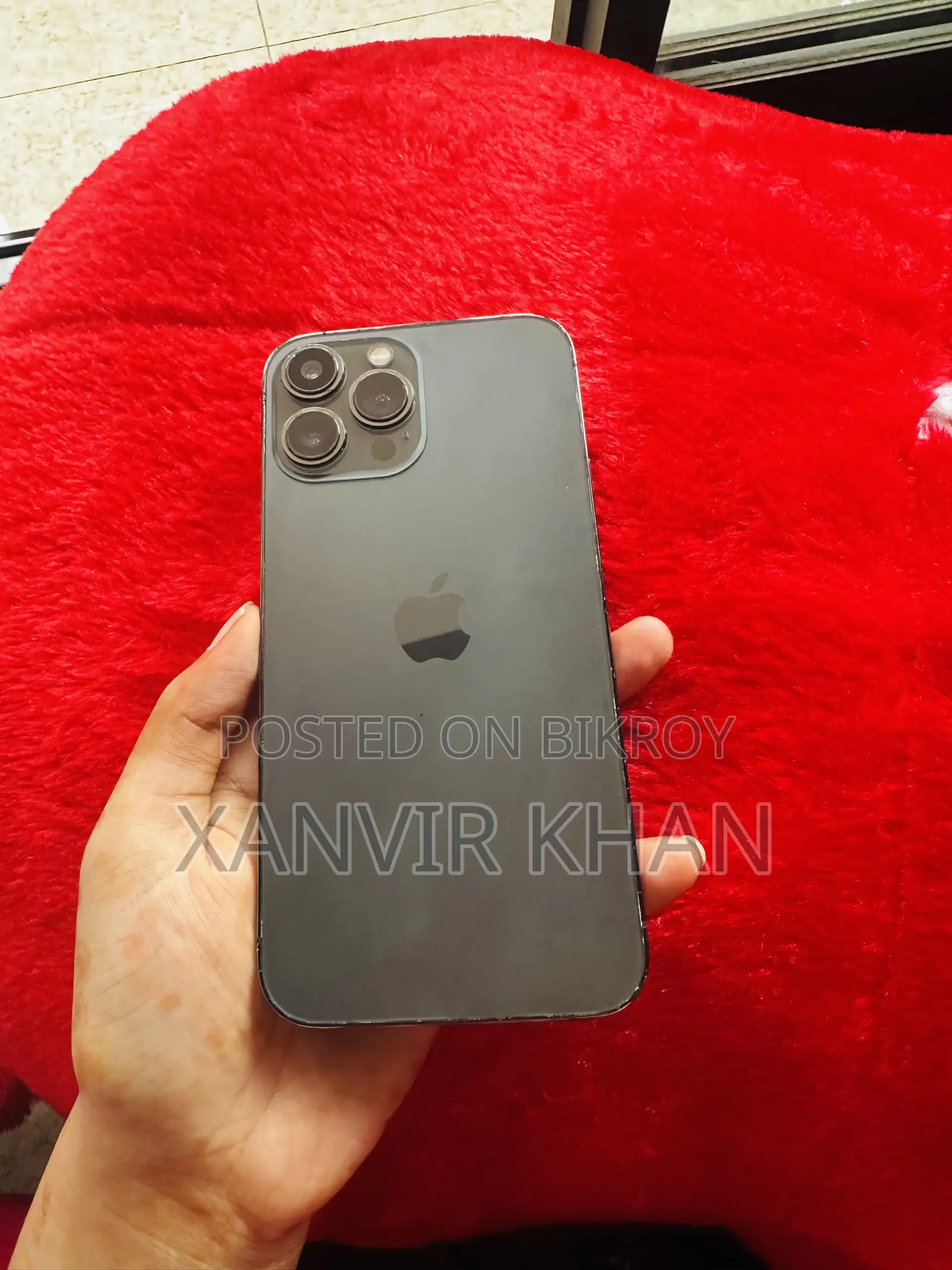 অ্যাপল আইফোন ১৩ প্রো ম্যাক্স ১২৮ জিবি ব্ল্যাক