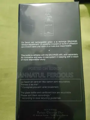 Sauvage Perfume (Dior)