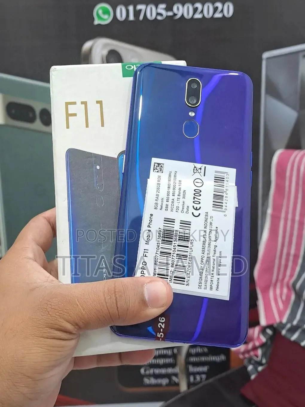 Oppo F11 256 GB