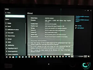 Desktop Computer 8GB AMD Ryzen 3 SSD 256GB
