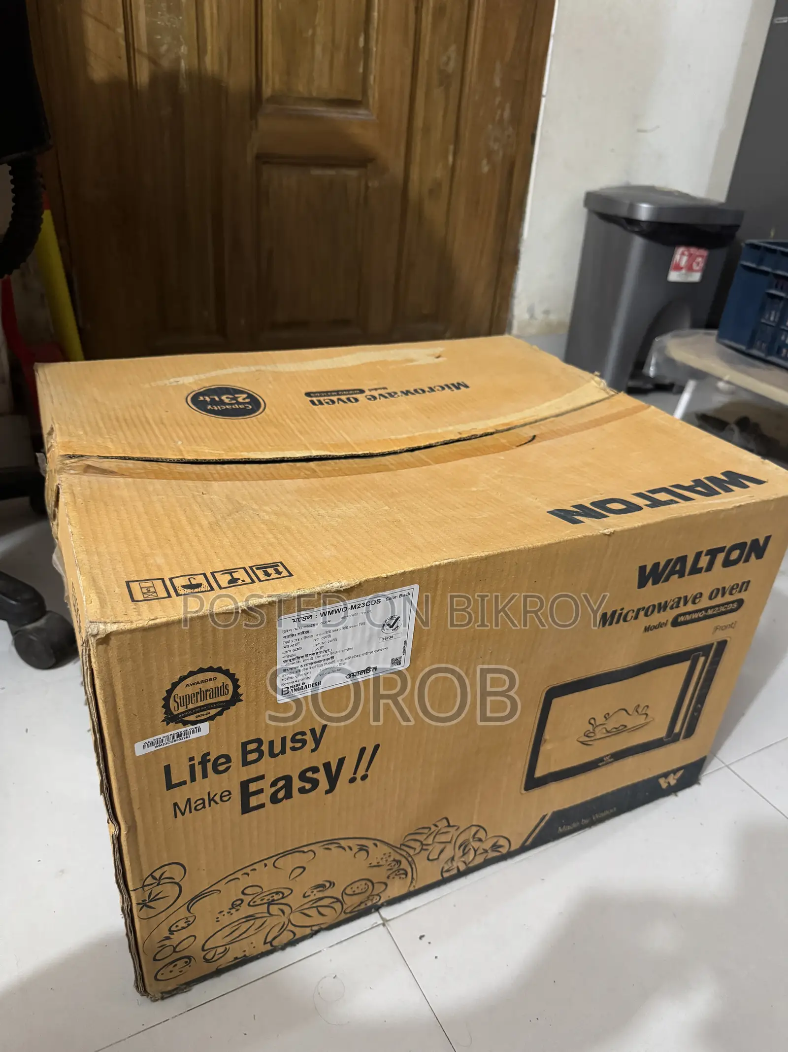 Walton WMWO-M23CDS Microwave Oven | Fresh Condition Oven
