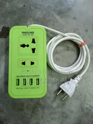 Maxline Portable Travel Multiplug