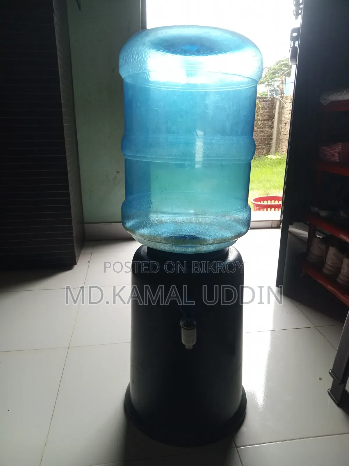 Water Jug and Stand for Sale