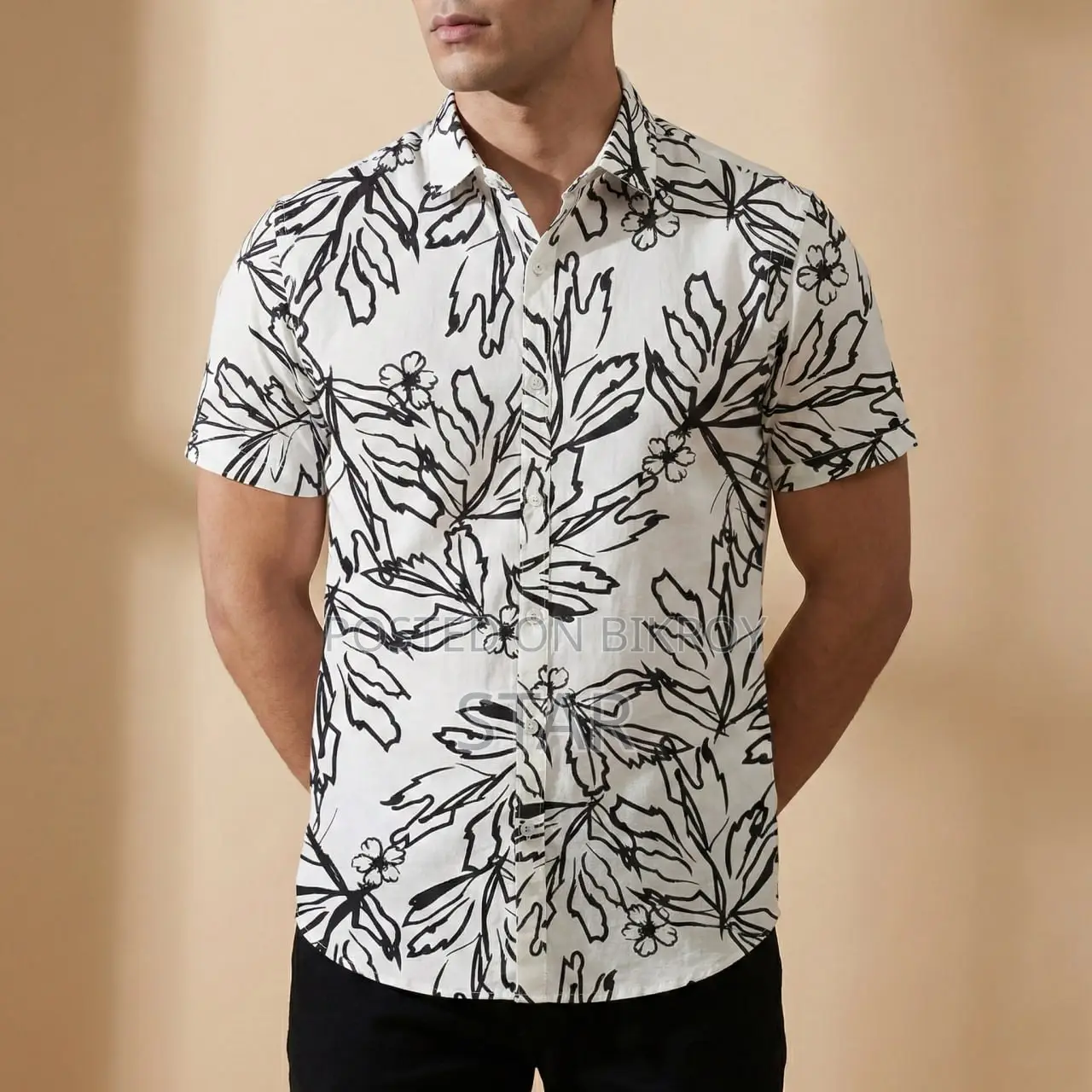 Formal Half Sleeve Printed Shirt 3PCS Combo Offer