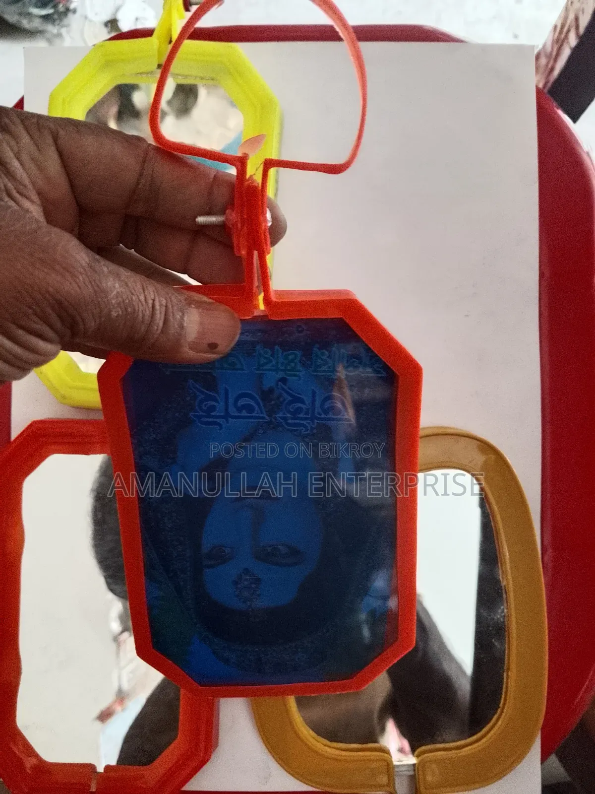 Buy Bengali Printed Plastic Hand Mirror | Amanullah Enterprise