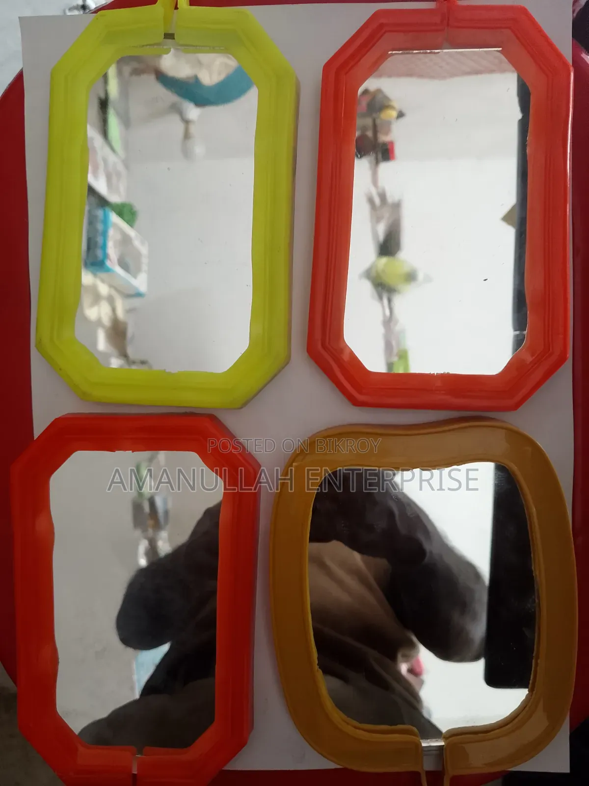 Buy Bengali Printed Plastic Hand Mirror | Amanullah Enterprise