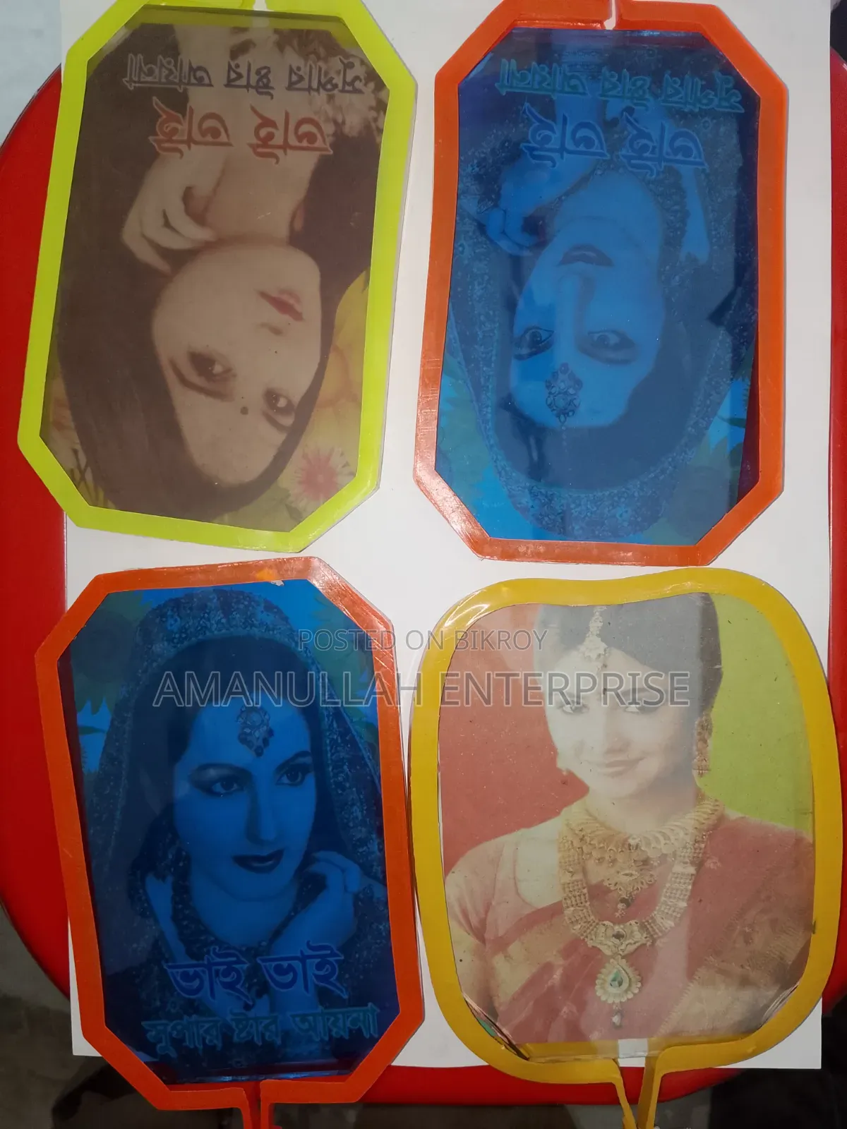 Buy Bengali Printed Plastic Hand Mirror | Amanullah Enterprise