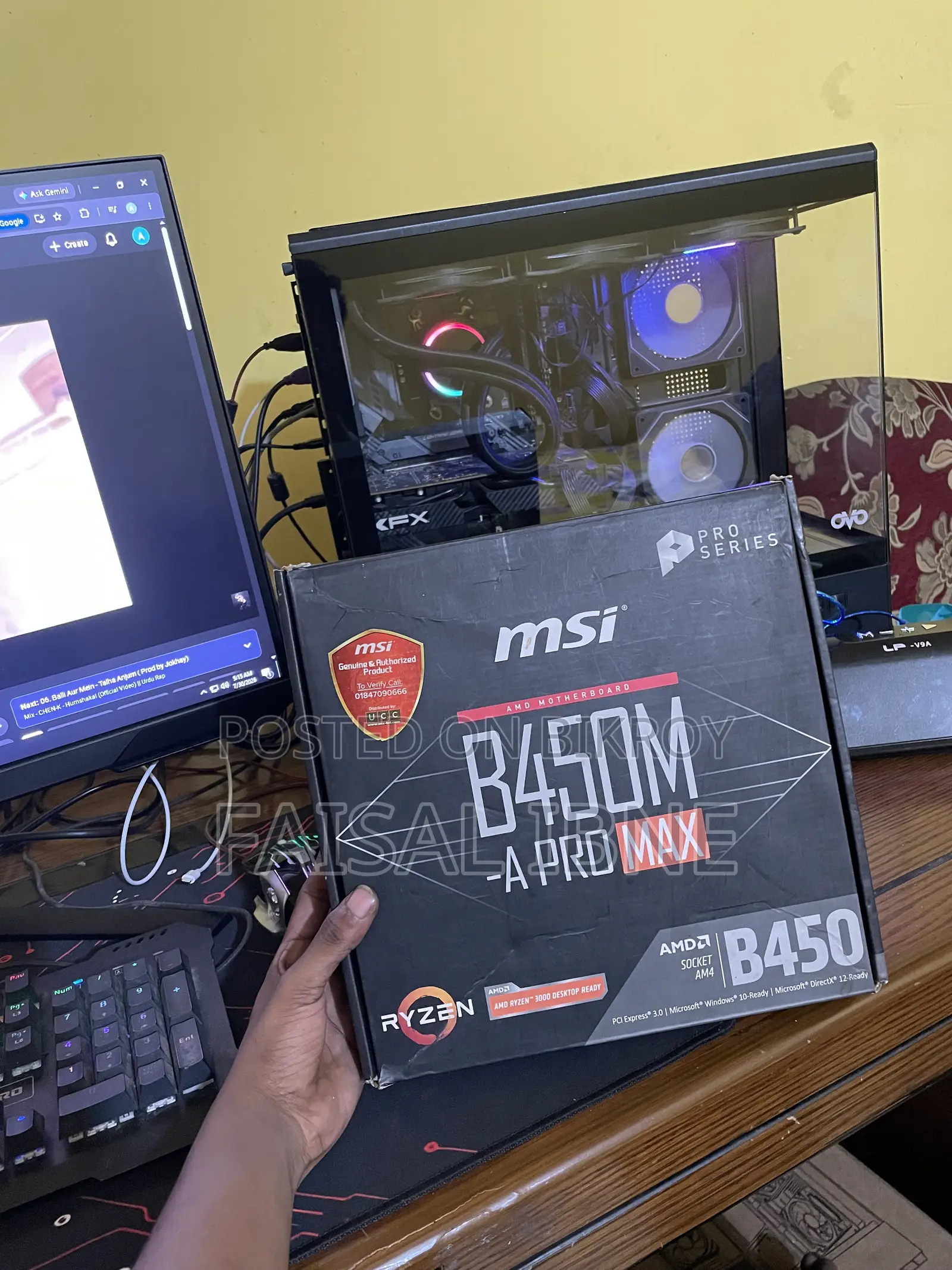 B450m-a Pro Max Motherboard Sell