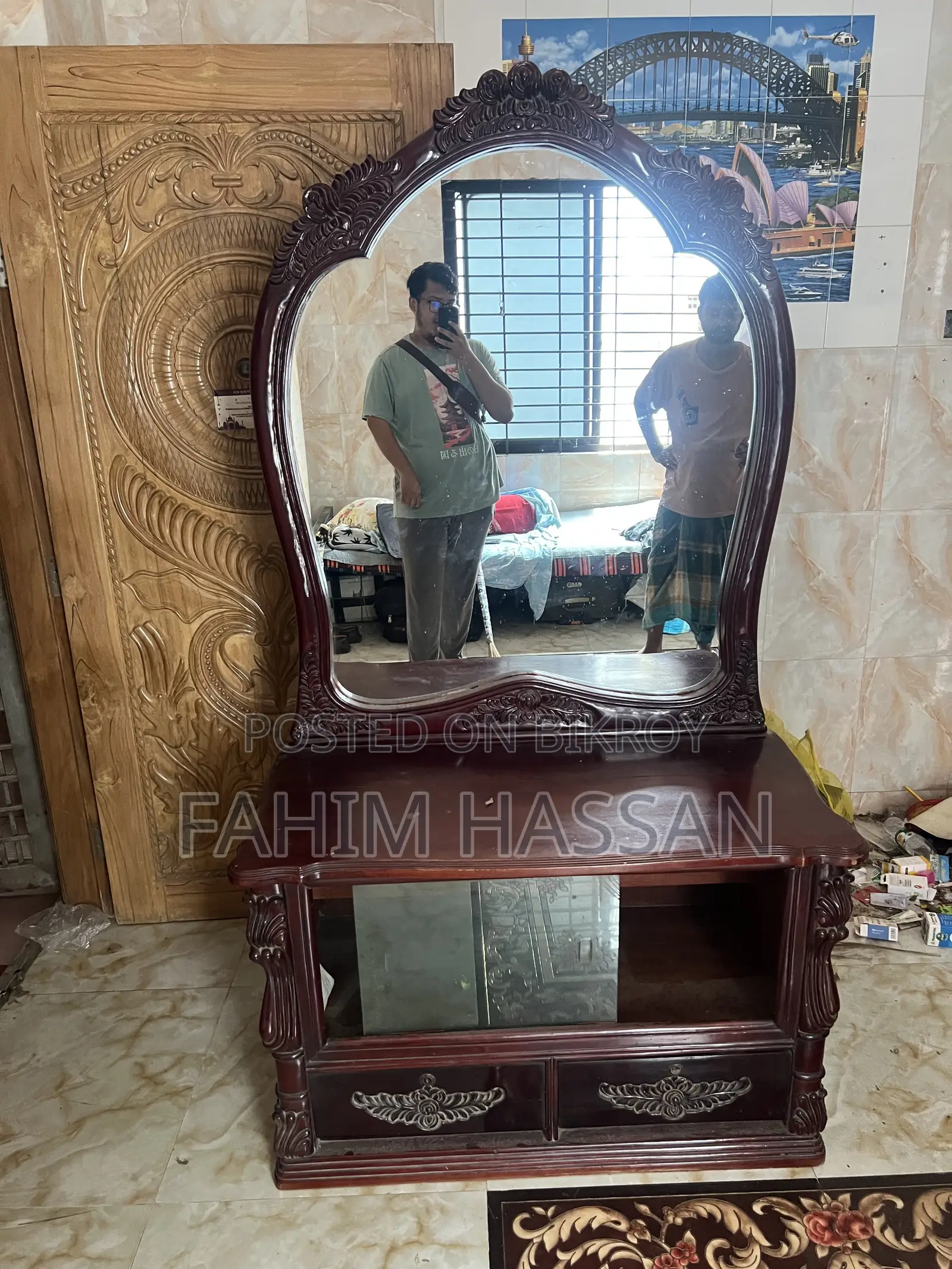 Teak Wood Dressing Table
