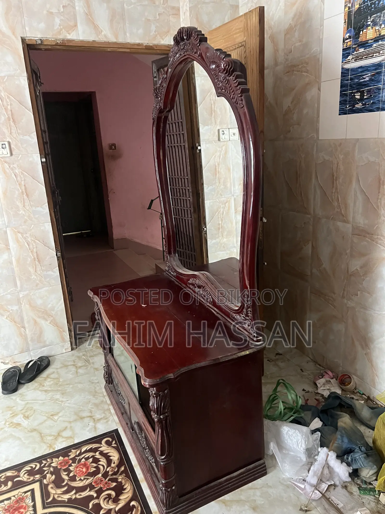 Teak Wood Dressing Table